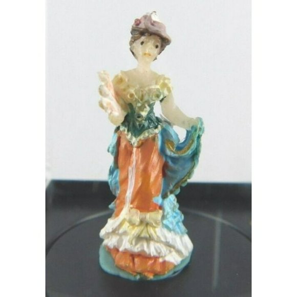 50/1672 Vintage Jennetta Kendall 1:12 Scale Dollhouse Miniature - Victorian Lady - Picture 3 of 10